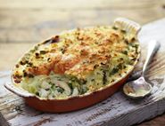 Smoked Haddock & Spring Greens Pie