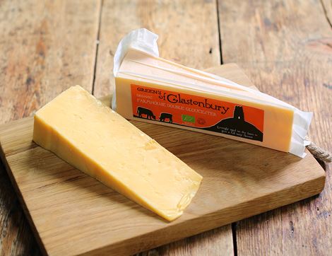 farmhouse double gloucester green's of glastonbury