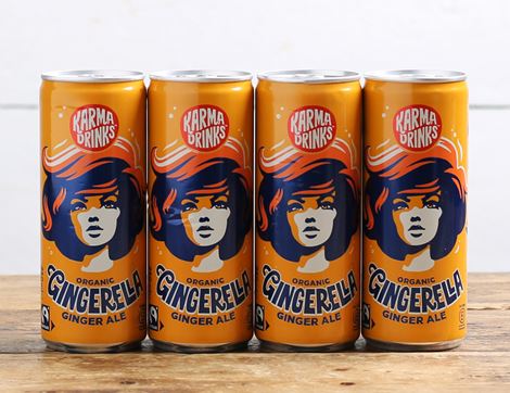 gingerella ginger ale karma drinks 4 pack