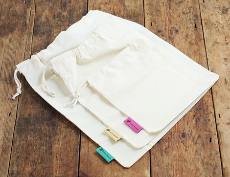 reusable canvas produce bags wild and stone