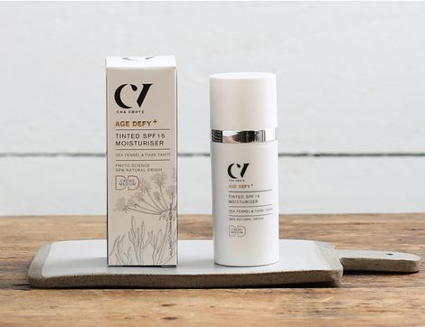 age defy tinted moisturiser light spf15 green people