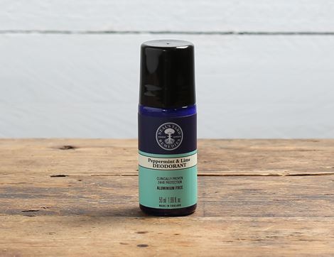 roll on deodorant peppermint and lime neals yard remedies