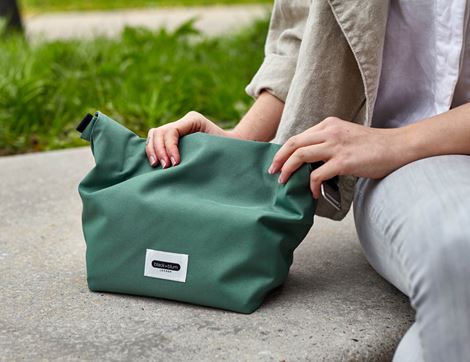 Lunch Bag, Olive Green, Black & Blum