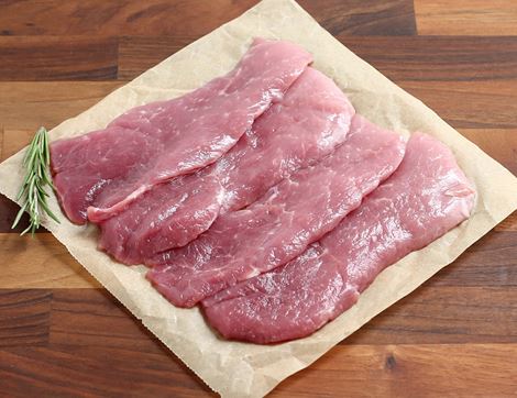 pork escalopes soya free the green butcher