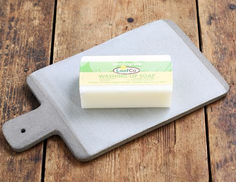 washing up soap bar loofco