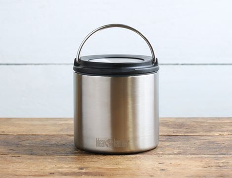 insulated canister brushed stainless steel klean kanteen