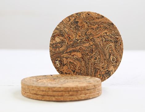 Cork Coasters, LIGA Eco Living (Pack of 4)