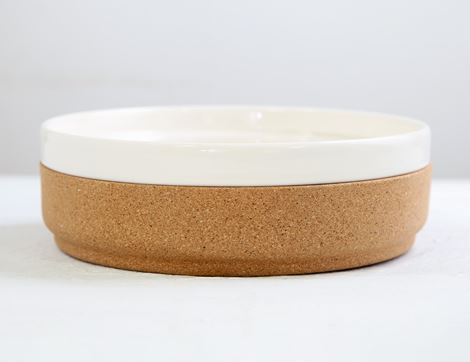Ceramic Salad Bowl, Cream, LIGA Eco Living