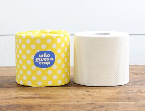 100% Recycled Toilet Paper, Who Gives a Crap (16 pack)
