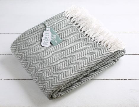 blanket dove grey weaver green