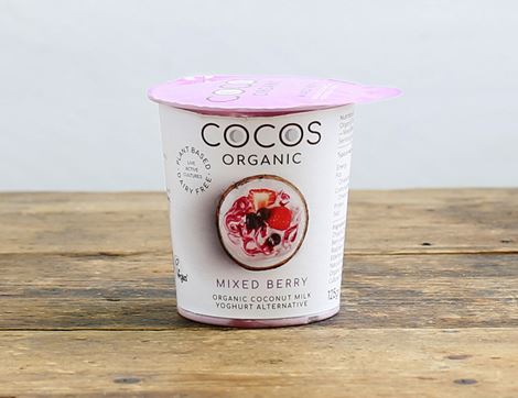 mixed berry coconut milk yogurt alternative