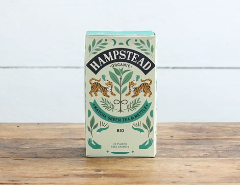 green matcha tea with nettle hampstead tea