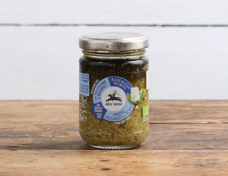 vegan pesto with tofu alce nero