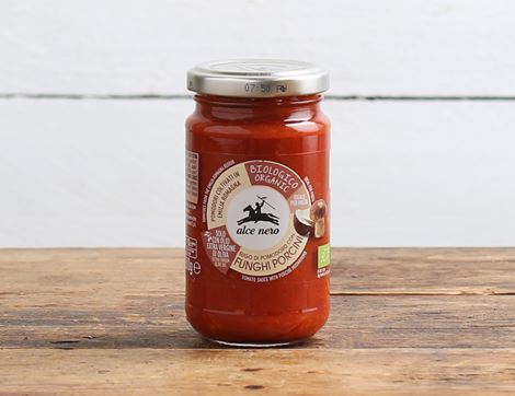 tomato sauce with porcini mushrooms alce nero