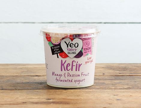 mango and passion fruit kefir yogurt yeo valley