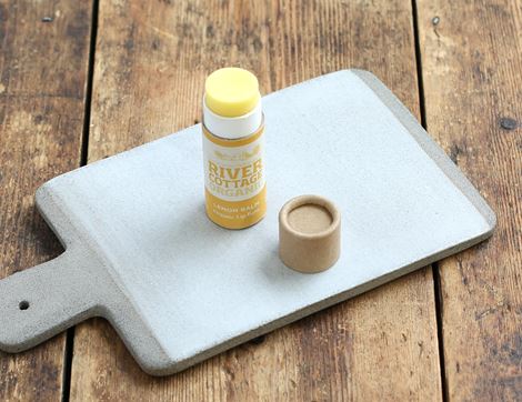 river cottage lip balm lemon happy holistics