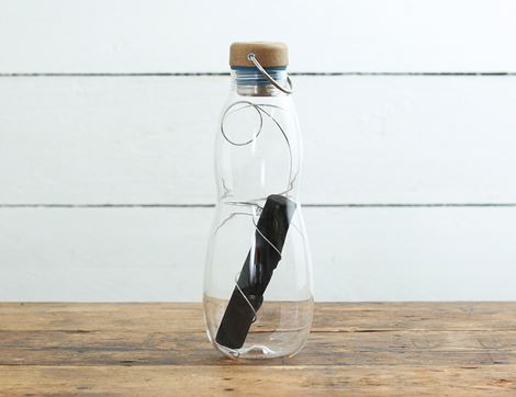 Eau Good Glass with Charcoal, Black & Blum