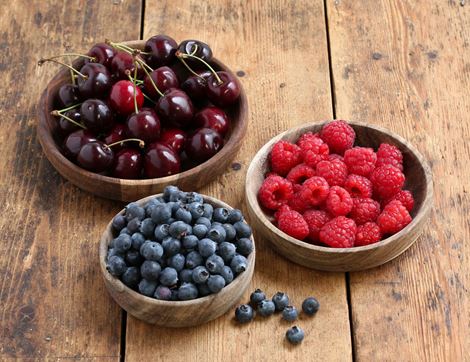 english berries and cherries