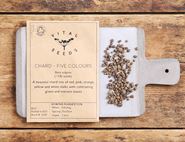 rainbow chard seeds five colours vital seeds