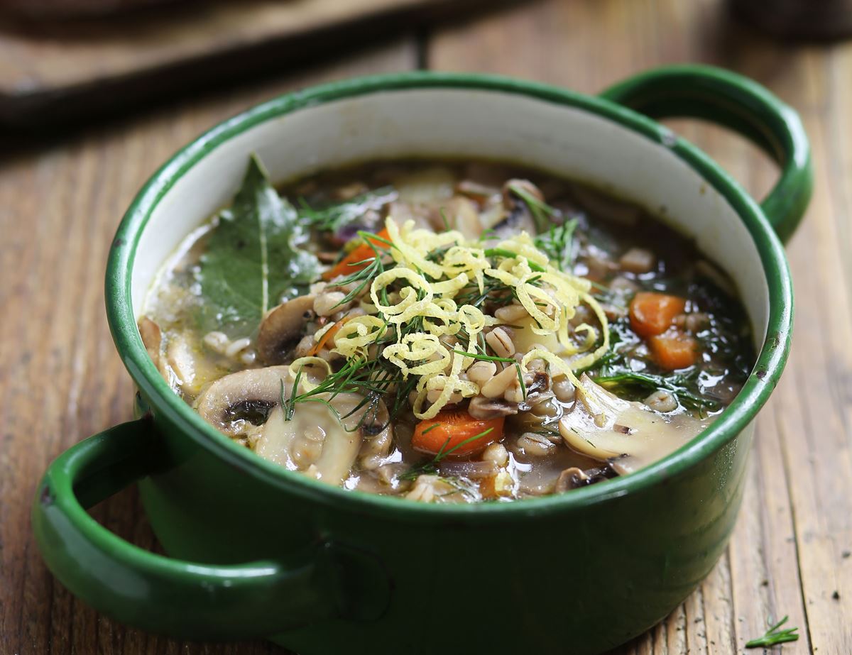 Mushroom & Caraway Soup