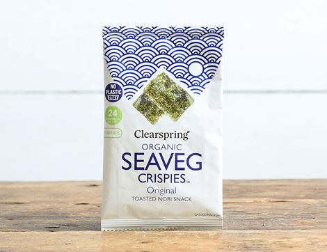 crispy seaweed thins clearspring