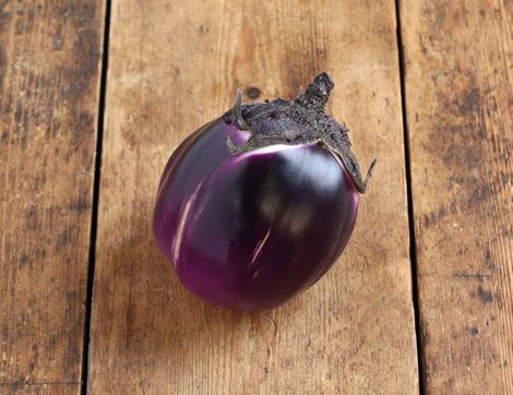 round aubergine