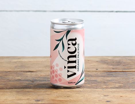 rose wine in a can sicily vinca