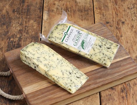 gouda with garlic and nettle connage highland dairy
