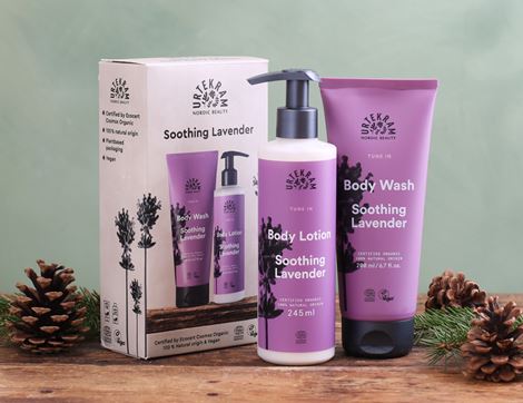 Body Lotion & Wash Gift Set Urtekram