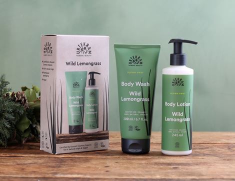 Body Lotion & Wash Gift Set, Wild Lemongrass