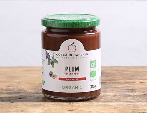 Plum Compote, Organic, Coteaux Nantais (315g)
