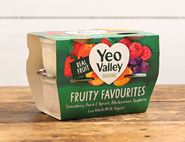 Fruity Favourites, Organic, Yeo Valley (4 x 110g)