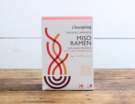 miso ramen noodles with miso ginger soup clearspring