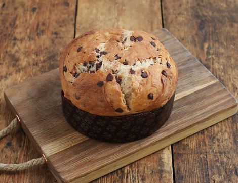 hazelnut and chocolate panettone daylesford