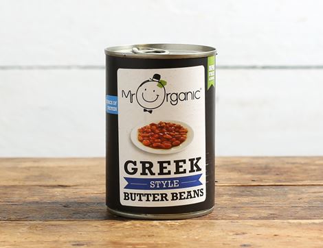 Greek Style Butter Beans Mr Organic