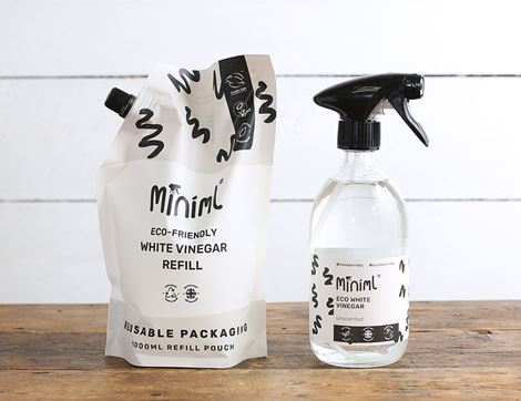 white cleaning vinegar starter bundle miniml