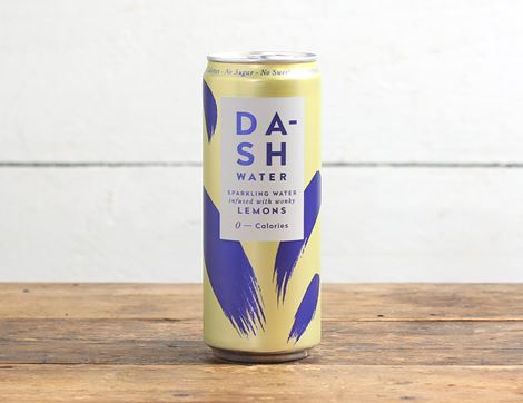 lemon infused sparkling water dash water