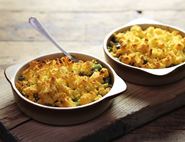 Cajun Lamb Bake with Cornbread Crumble