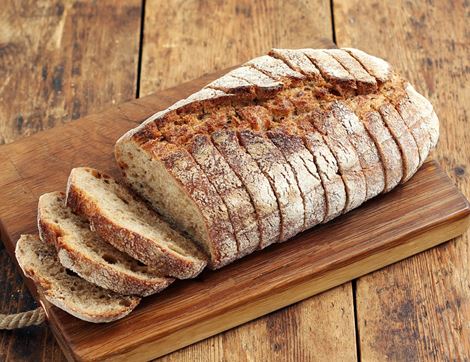 ancient grain einkorn sourdough sliced seven seeded