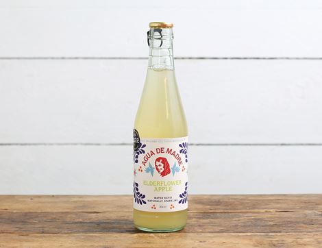 elderflower & apple kefir water agua de madre