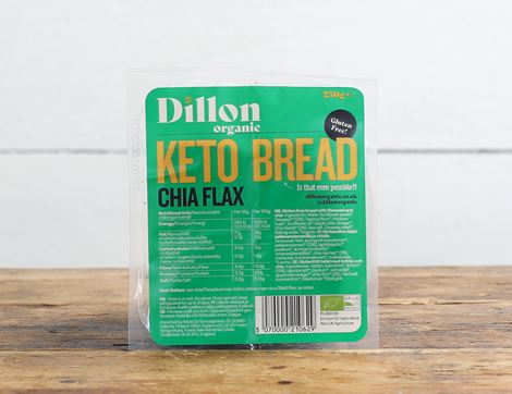 Chia Flax Bread, Gluten-Free, Organic, Dillon Organics (250g)