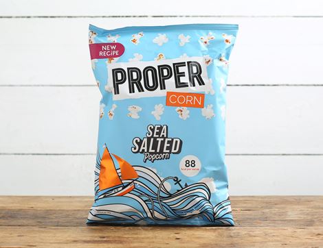 sea salted popcorn proper