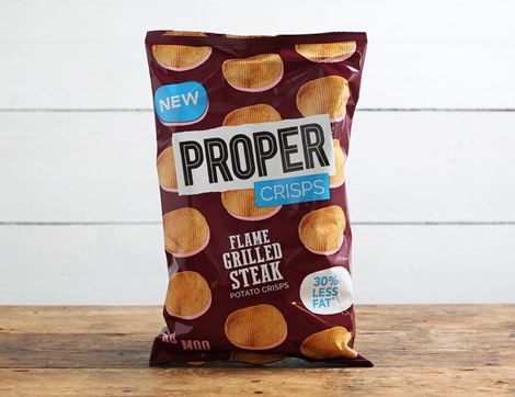 flame grilled steak crisps proper