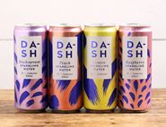 Flavoured Sparkling Water Taster Bundle, B Corp, Non-Organic, DASH Water (4 x 330ml)