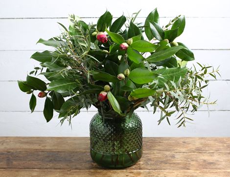 British Camelia Bouquet, Organic, Abel & Cole