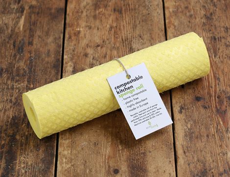 compostable sponge kitchen roll green ecoliving