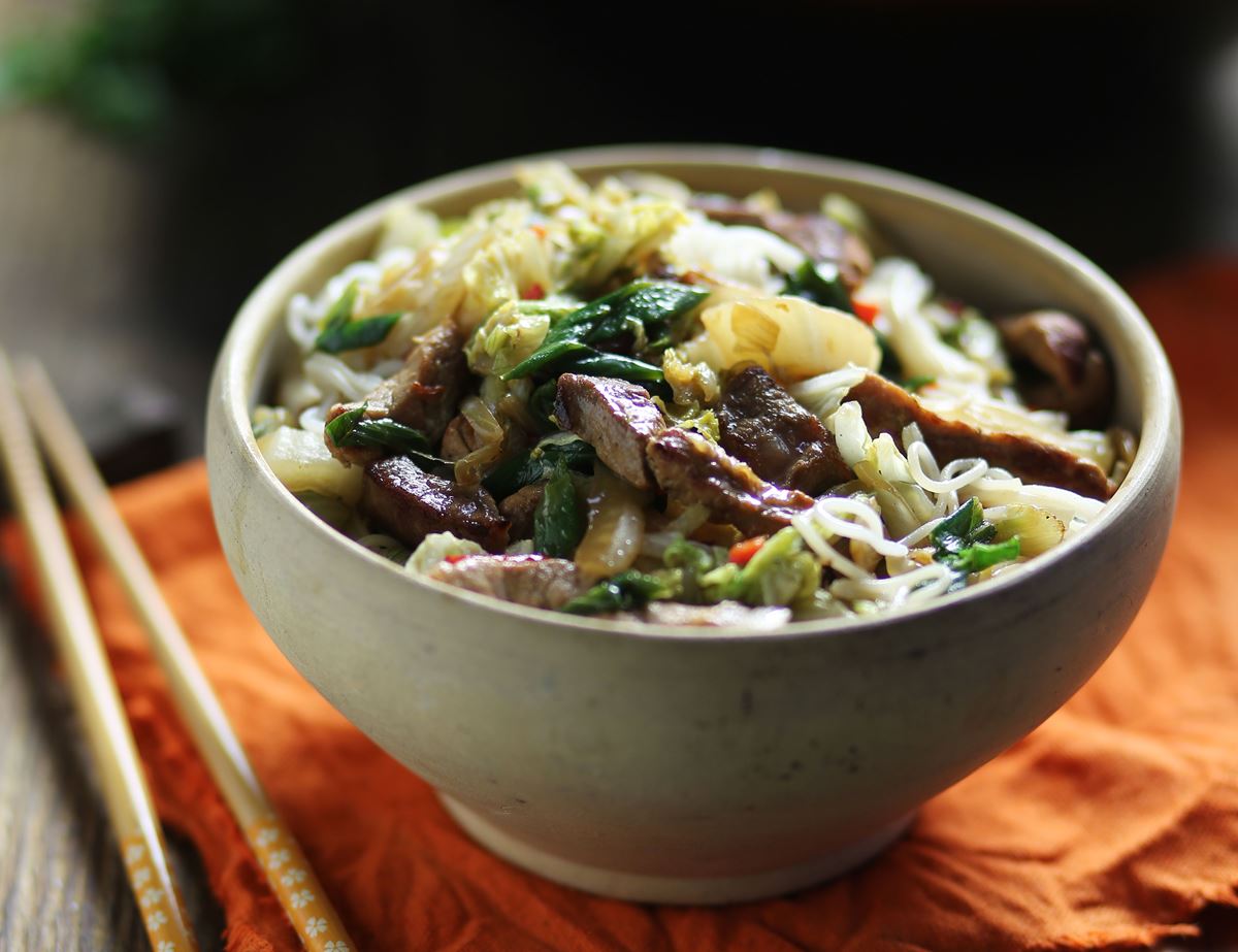 Honey, Ginger & Star Anise Pork Stir-Fry