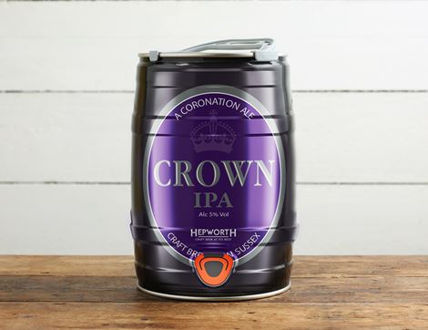 crown ipa keg hepworth brewery