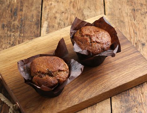 raisin & bran muffins authentic bread co.