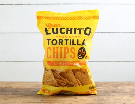 lightly salted tortilla chips gran luchito